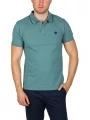 Timberland Ss Jacquard Yd Polo férfi galléros póló zöld színben 1
