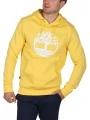 Timberland Tree Logo Hoodie férfi kapucnis pulóver sárga színben 1