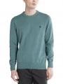 Timberland LS Williams River Cotton YD Crew Sweater Regular férfi pulóver zöld színben 1