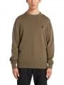 Timberland Cotton Yd Sweater férfi pulóver zöld színben 1