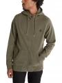 Timberland Brushed Back Full Zip Hoodie férfi kapucnis pulóver zöld színben 1