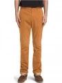 Timberland Stretch Twill Chino Pant férfi chino nadrág barna színben 1