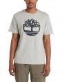 Timberland Tree Logo Short Sleeve Tee férfi rövid ujjú póló szürke színben 1