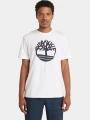 Timberland Tree Logo Short Sleeve Tee férfi rövid ujjú póló fehér színben 1