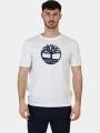 Timberland Tree Logo Short Sleeve Tee férfi rövid ujjú póló fehér színben 1