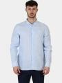 Timberland Linen Shirt férfi hosszú ujjú ing világoskék színben 1