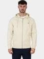 Timberland Loopback Full Zip Hoodie férfi kapucnis pulóver homok színben 1