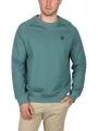 Timberland Loopback Crew Neck Sweatshirt férfi pulóver zöld színben 1