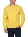 Timberland Loopback Crew Neck Sweatshirt férfi pulóver sárga színben 1