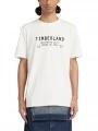 Timberland Ss Roc Linear Brand Carrier Tee Regular férfi rövid ujjú póló fehér színben 1
