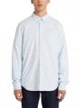 Timberland Oxford Shirt férfi hosszú ujjú ing világoskék színben 1