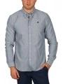Timberland Oxford Shirt férfi hosszú ujjú ing kék színben 1