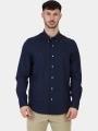 Timberland Long Sleeve Stretch Poplin Shirt férfi hosszú ujjú ing sötétkék színben 1