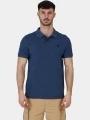 Timberland Pique Short Sleeve Polo férfi galléros póló sötétkék színben 1