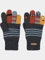Barts Puppeteer Gloves kesztyű szürke színben 1
