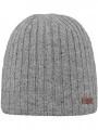 Barts Haakon Beanie férfi kötött sapka szürke színben 1