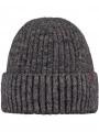 Barts Wyon Beanie férfi kötött sapka szürke színben 1