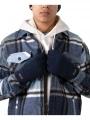 Barts Rilef Gloves férfi kesztyű sötétkék színben 1