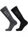 Barts Basic Skisock 2 Pack sízokni szürke színben 1