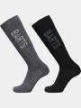 Barts Basic Skisock 2 Pack sízokni szürke színben 1
