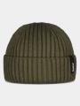 Barts Sumter Beanie sapka oliva színben 1