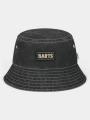 Barts Pengana Hat bucket hat fekete színben 1