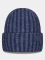 Barts Selfoss Beanie kötött sapka sötétkék színben 1