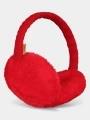 Barts Plush Earmuffs női fülvédő piros színben 1