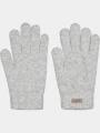 Barts Bridgey Gloves női kesztyű szürke színben 1