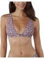 Barts Lowanna Bralette női bikini felső lila színben 1