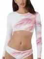 Barts Tasman Crop Top női crop top fehér színben 1