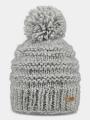 Barts Jasmin Beanie női bojtos sapka szürke színben 1