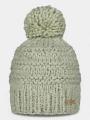 Barts Jasmin Beanie női bojtos sapka oliva színben 1