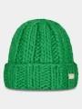 Barts Hermitta Beanie női kötött sapka zöld színben 1