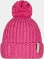 Barts Joansy Beanie női bojtos sapka magenta színben 1