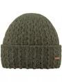 Barts Anye Beanie női kötött sapka oliva színben 1