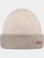 Barts Arlenas Beanie női sapka homok színben 1