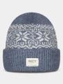 Barts Negomba Beanie női kötött sapka kék színben 1