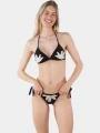 Barts Zimbra Cheeky Bum Side Ties női bikini alsó fekete színben 1