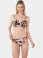 Barts Camolo High Waist Briefs női bikini alsó barna színben 1