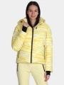 Colmar Scratchy női steppelt síkabát sárga színben 1