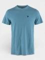 Fjallraven Hemp Blend T-shirt M férfi rövid ujjú póló kék színben 1