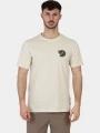 Fjallraven Walk With Nature T-shirt M férfi rövid ujjú póló fehér színben 1
