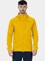 Fjallraven Abisko Grid Fleece Hoodie M férfi kapucnis pulóver sárga színben 1