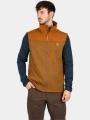 Fjallraven Buck Fleece Vest M férfi polár mellény barna színben 1