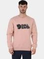 Fjallraven Fjällräven Logo Sweater M férfi pulóver rózsaszín színben 1