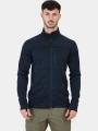Fjallraven Abisko Lite Fleece Jacket M férfi polár pulóver sötétkék színben 1