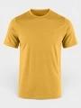 Fjallraven Abisko Wool SS M férfi rövid ujjú sport póló sárga színben 1