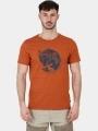 Fjallraven Arctic Fox T-shirt M férfi rövid ujjú póló narancssárga színben 1