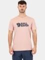 Fjallraven Fjällräven Logo T-shirt M férfi rövid ujjú póló rózsaszín színben 1